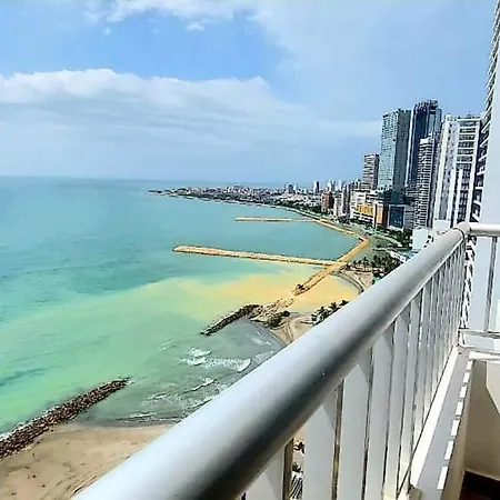Hermoso Apartamento Vista Al Mar. Edf Palmetto 1 .